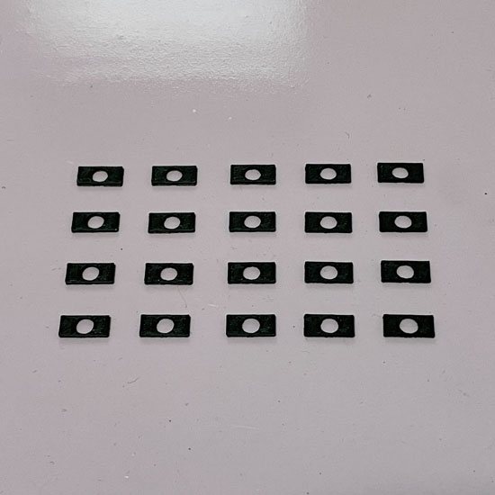 Kailh Choc V1 スイッチ用 ショートストロークスペーサー 1mm 20個入り