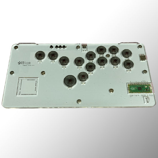 【Tempest Touch v2 for PC】Kailh Choc V2ロープロファイルスイッチ・薄型レバーレスアケコン｜テンペストタッチ v2