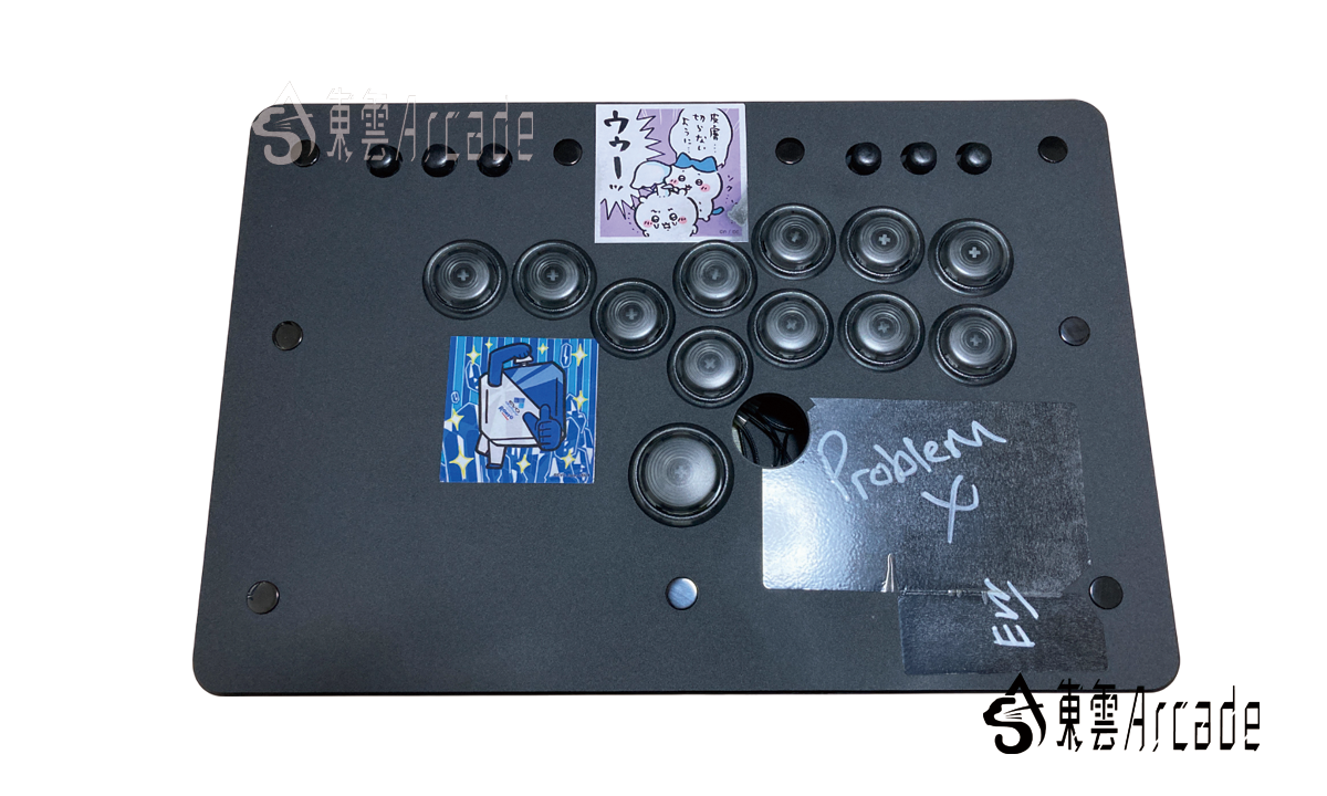 ボタン増設　アーケードコントローラー　アケコン Amazon | Haute42 アケコン レバーレス コントローラー