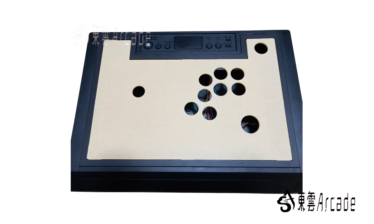 ファイティングスティックα 天板カスタム レバーレス配置 ブラスト配置など】ファイティングスティックα